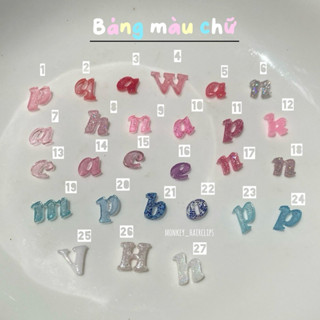 Charm custom kẹp, ốp lưng, gương, lược... ( ib để chọn charm, nhận đơn từ 5 charm )