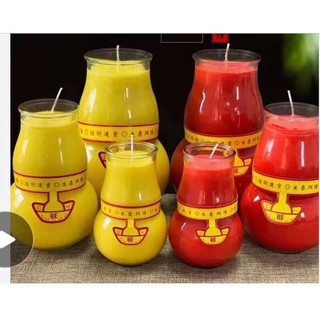  Nến Bơ Thực Vật 3 Ngày 5 Ngày 7 Ngày- Nến Thờ Cúng Phong Thủy  giá cho 1 đôi nến  