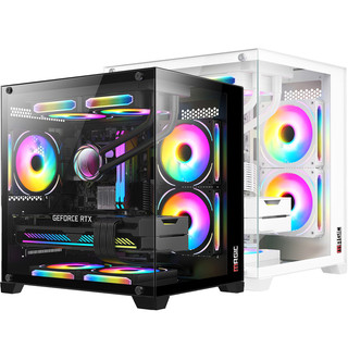 Vỏ Case MAGIC AQUA M ULTRA BLACK (OPTION FAN)