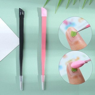 Nhíp gắp đá - nhíp 2 đầu lấy/ miết sticker