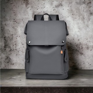 Balo unisex thời trang Cascher Lá kéo Cam chống sốc laptop chống nước