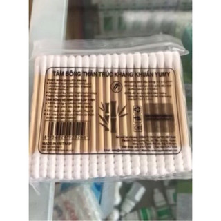 COMBO 12 GÓI TĂM BÔNG YUMY GỖ