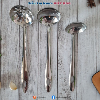 Vá cơm vá canh vá lẩu inox nguyên chất, Vá inox NTR