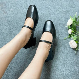 Giày nữ thời trang 3 phân tôn chân da mềm A7