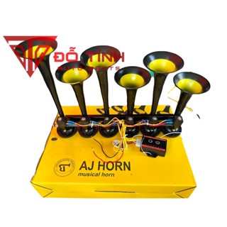 Bộ còi hơi BASURI 6 loa kèm hộp nhạc chất lượng. Basuri Trung Quốc