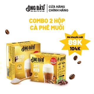 Combo 2 Hộp Cà Phê Muối Ông Bầu Hòa Tan