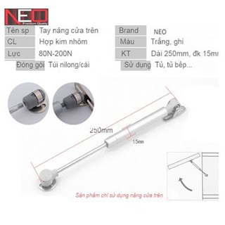 Combo 5 Tay nâng thủy lực NEO (Piston)  80N- 100N cánh tủ bếp