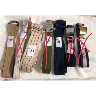 Thắt lưng vải dù 15k/1 chiếc