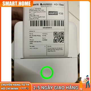 【🔥Free ship/HCM】Máy In Nhiệt Mini Bluetooth, in ảnh, Hóa đơn không cần mực, mã vận đơn shopee ,TMĐT dán được