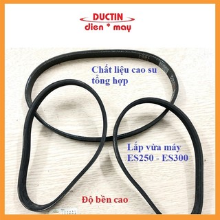 Dây cuaroa máy thái thịt đông lạnh es250 - es300 chất liệu cao su tổng hợp, cùng kích thước, độ bền cao
