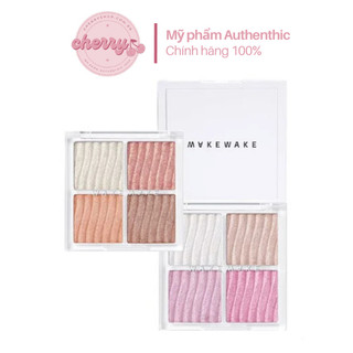 Phấn bắt sáng WAKEMAKE Glow Contouring Highlighter Palette