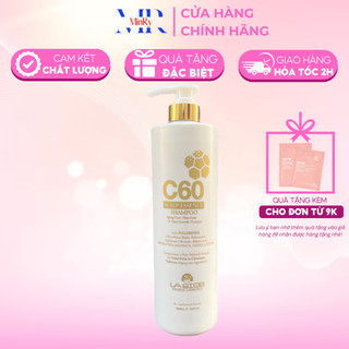 Dầu gội giúp mọc tóc và ngăn rụng cao cấp Labios C60 Scalp Essence Hair Loss 1000ml | HAIRSHOP MINRY
