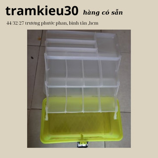 Cốp đựng đồ nail 3 tầng
