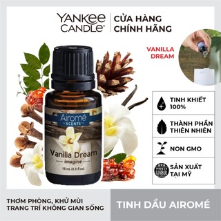 Tinh dầu Airomé Yankee Candle - Vanilla Dream Scents 15ml