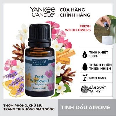 Tinh dầu Airomé Yankee Candle - Fresh Wildflowers 15ml