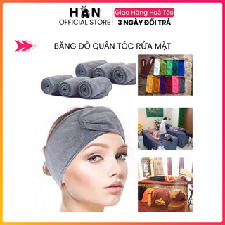 Băng đô quấn tóc | băng đô dán tóc rửa mặt spa đủ các àu