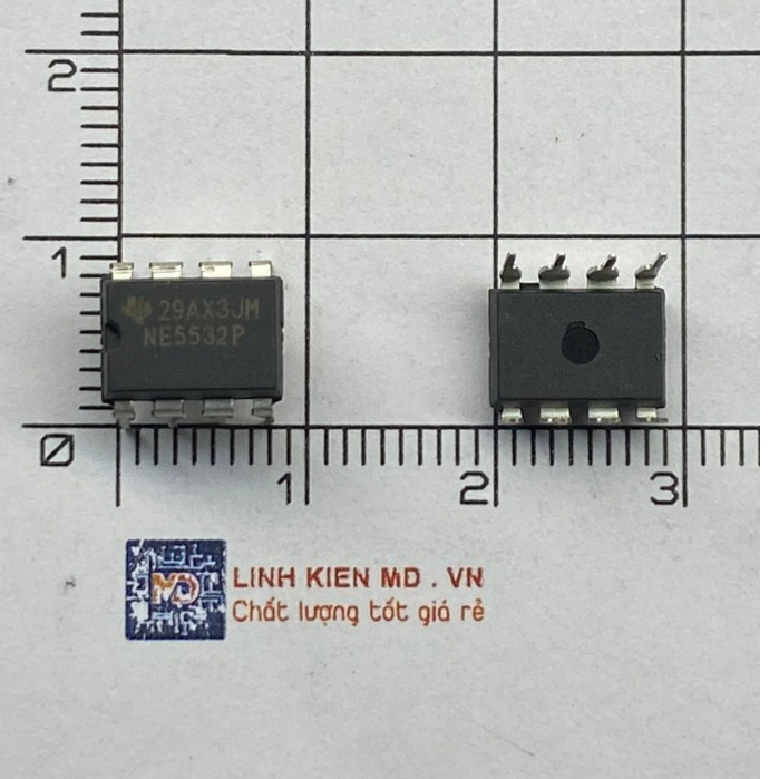 NE5532DR NE5534 DIP/SOP8 Chính hãng TI (Combo 5 con) IC thuật toán Dual Low-Noise Operational Amplifier