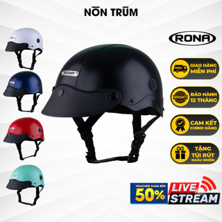 Mũ bảo hiểm 1/2 RONA R5 Sơn, freeship toàn quốc, bảo hành 12 tháng tại hệ thống Nón Trùm