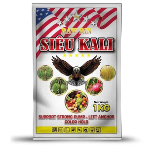 Phân bón siêu Kali Raw Rin giúp ra hoa tập trung, chống rụng hoa rụng trái bao 1kg
