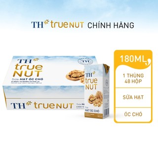 Thùng 48 hộp sữa hạt óc chó TH True Nut 180ml (180ml x 48)