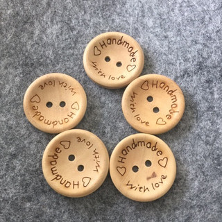 Cúc Gỗ HandMade 2CM