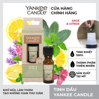 Tinh dầu Yankee Candle - Sage & Citrus (15ml)