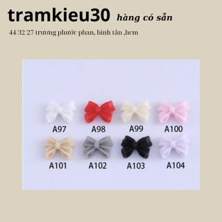 Phụ kiện nail - charm 3d trang trí móng a97-a104
