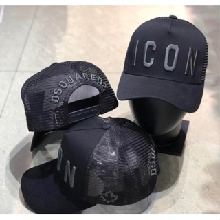 Mũ ICON DSQ2 logo đen phối lưới - Mũ DSQ icon cho nam nữ full 20 mẫu hottrend