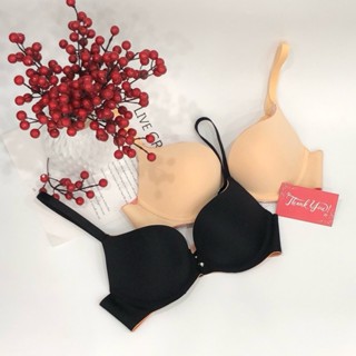 Áo ngực Vicci gọng nhựa êm mềm không đường may mút dày 3cm nâng đẩy ngực chống chảy xệ  AV.241