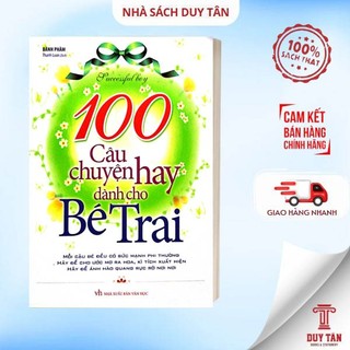 Sách - 100 câu chuyện hay dành cho bé trai