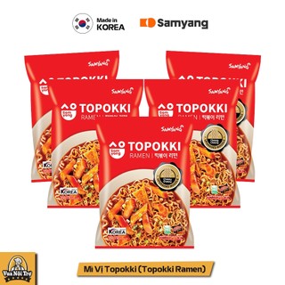 5 gói mì ăn liền hàn quốc vị topokki samyang