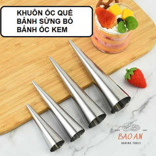 Khuôn làm bánh ốc quế, bánh sừng bò, bánh mỳ cuộn
