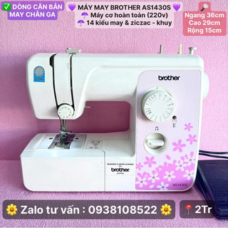 Máy may brother chính hãng dùng bàn ga