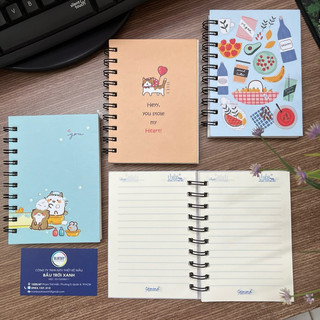 Sổ notebook A6 10x14cm 200 trang