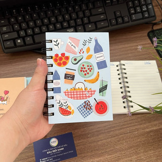 Sổ notebook A6 10x14cm 200 trang