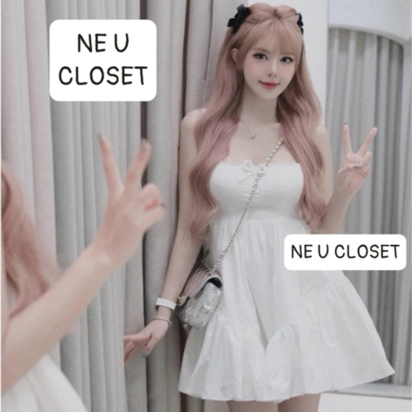 [HÀNG THIẾT KẾ - CÓ MÚT] Váy 2 dây babydoll phối ren váy babydoll váy đi biển váy đi du lịch váy bầu