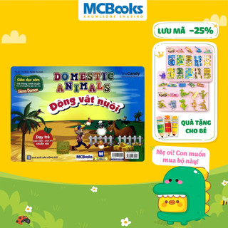 Flashcards - Giáo Dục Sớm Thẻ Thông Minh Theo Phương Pháp Của Glenn Doman - Động Vật Nuôi