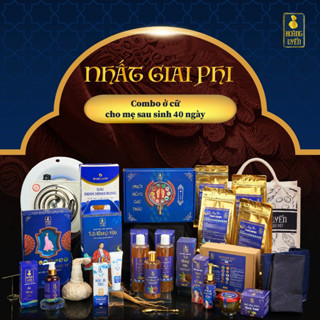 Combo Ở Cữ Chăm Sóc Da Cho Mẹ Sau Sinh Nhất Giai Phi Hoàng Uyển [Bộ Đầy Đủ 12 Sản Phẩm]