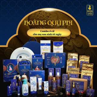 Combo Ở Cữ Chăm Sóc Da Cho Mẹ Sau Sinh Hoàng Quý Phi Hoàng Uyển [Bộ Toàn Diện 17 Sản Phẩm]