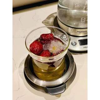 Lõi ấm pha trà chưng yến Hurom Tea Master thủy tinh cao cấp an toàn - Nhập Đức