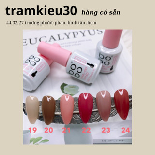 Sơn gel thạch bobo 19-24 chai 15ml bảng 30 màu