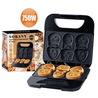  Máy Nướng Bánh SOKANY Hình Thú Ngộ Nghĩnh Với 6 Khuôn Hình Khác Nhau Tiết Kiệm Điện Năng An Toàn Cao Cấp Chính Hãng 