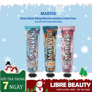 Kem Đánh Răng Marvis Garden Collection - Kissing Rose, Dream Osmanthus, Sinuous Lily 75ML