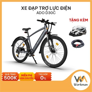 Xe đạp điện trợ lực ado d30c - d30 lite - xe đạp trợ lực thể thao - tốc độ tối đa 35km/h