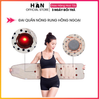 Đai hồng ngoại | đai quấn nóng rung massage hồng ngoại hỗ trợ giảm béo bằng tia hồng ngoại cao cấp