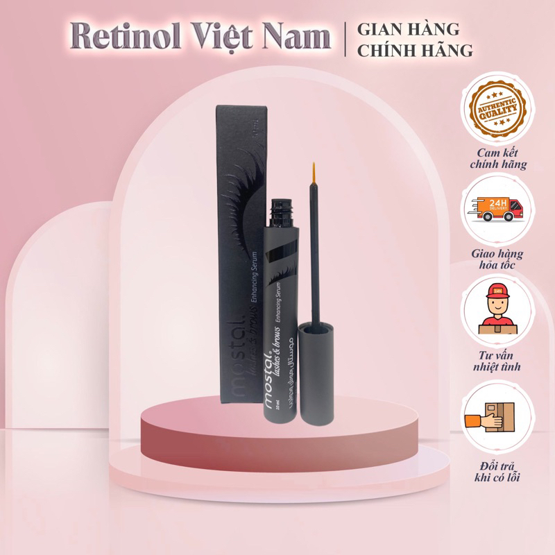 Serum dưỡng mi Mostal Lashes & Browns