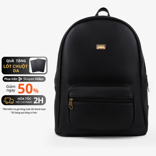 Balo laptop da PU nhập khẩu cao cấp Louis Backpack 564 - Chất liệu chống thấm nước - Thương hiệu LAZA