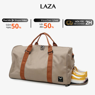 Túi du lịch nam nữ LAZA Classic Bag 400 - Chất liệu trượt nước cao cấp - Có ngăn đựng giày tiện lợi