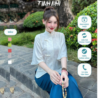 Đồ lam đi chùa cổ tàu TINHNHI duyên dáng thanh lịch PP129