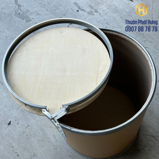 1Thùng Giấy Tròn Các Tông Carton Fiber Drum Chứa Thực Phẩm Cà Phê Các Dạng Bột 360x505mm
